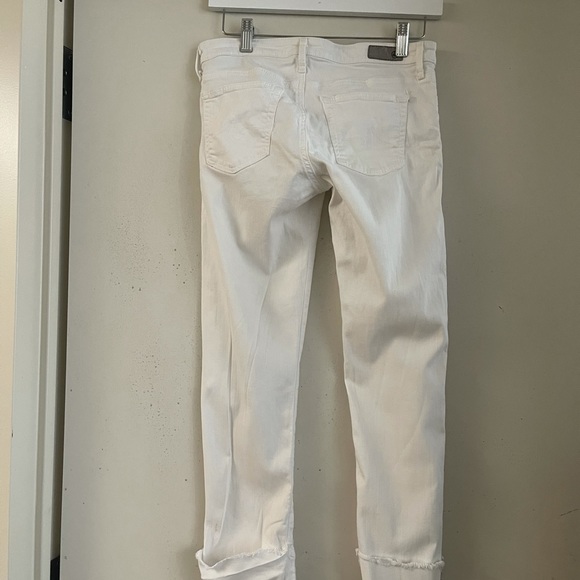 AG The Stevie Cuff Slim Straight Cuffed Jeans - Picture 5 of 8